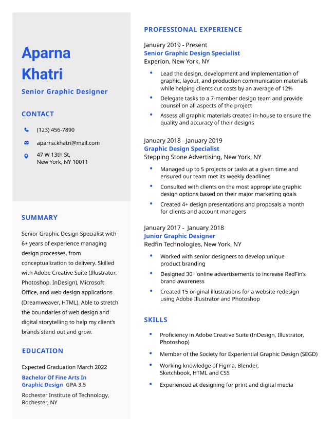 AI resume builder